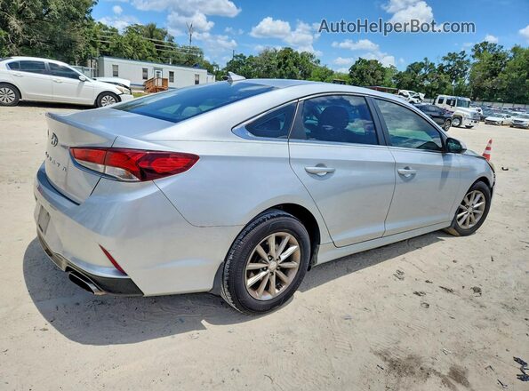 5NPE24AF3JH701193 2018 HYUNDAI SONATA Серебряный Задняя правая четверть