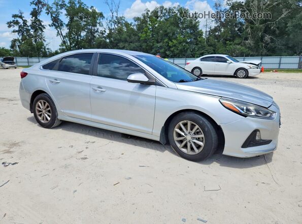 5NPE24AF3JH701193 2018 HYUNDAI SONATA Серебряный Передняя правая четверть