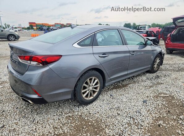 5NPE24AF3JH723968 2018 HYUNDAI SONATA Gray Задня права чверть