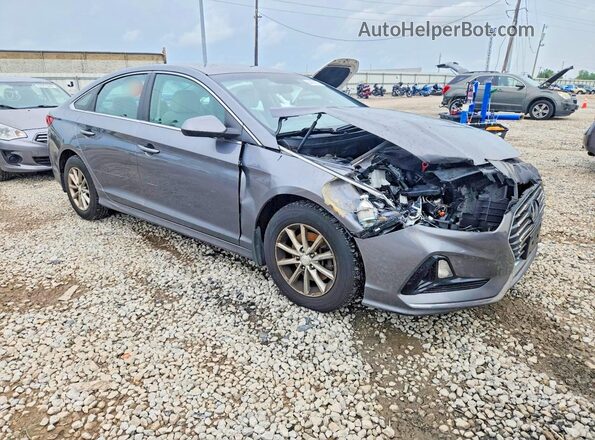 5NPE24AF3JH723968 2018 HYUNDAI SONATA Gray Передня права чверть