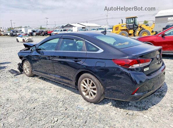 5NPE24AF3KH737631 2019 HYUNDAI SONATA Black Tył lewy