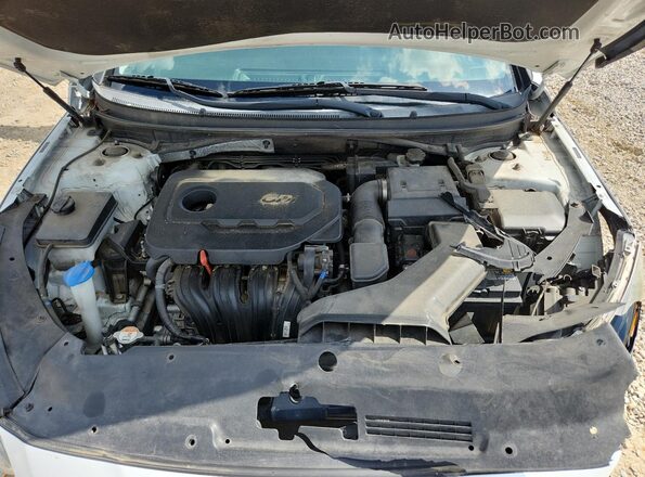 5NPE24AF3KH751724 2019 HYUNDAI SONATA White უკანა სალონის ხედი