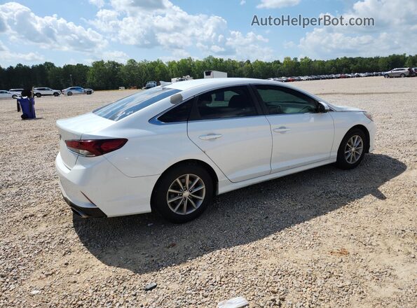 5NPE24AF3KH751724 2019 HYUNDAI SONATA White უკანა მარჯვენა