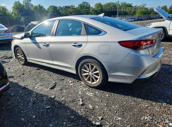 5NPE24AF3KH766885 2019 HYUNDAI SONATA Серебряный Задняя левая четверть