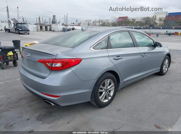 5NPE24AF4GH265236 2016 HYUNDAI SONATA Silver Tył prawy
