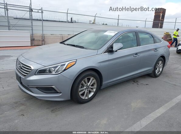 5NPE24AF4GH265236 2016 HYUNDAI SONATA Silver Przód lewy