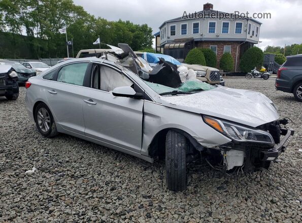 5NPE24AF4GH300678 2016 HYUNDAI SONATA Silver Առջևի աջ