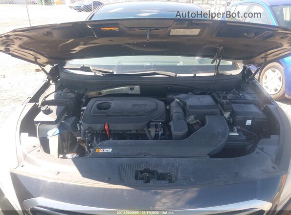 5NPE24AF4GH346527 2016 HYUNDAI SONATA Black Հետևի տեսք