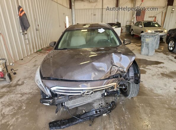5NPE24AF4GH347287 2016 HYUNDAI SONATA Brown Front view