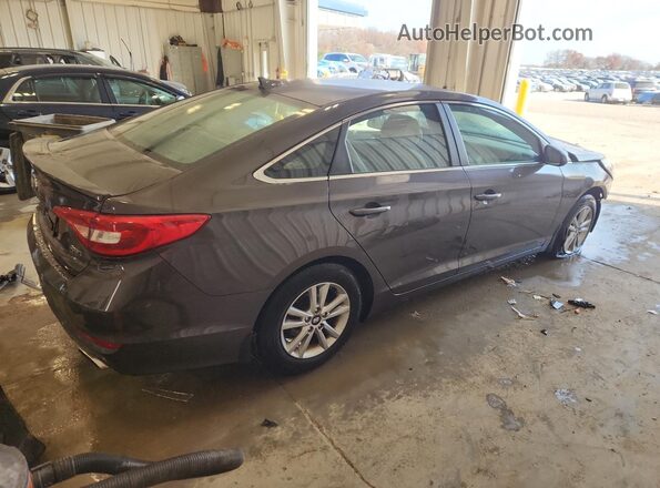 5NPE24AF4GH347287 2016 HYUNDAI SONATA Brown Rear right