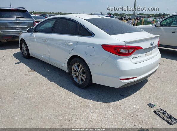5NPE24AF4GH366373 2016 HYUNDAI SONATA White Задня ліва чверть