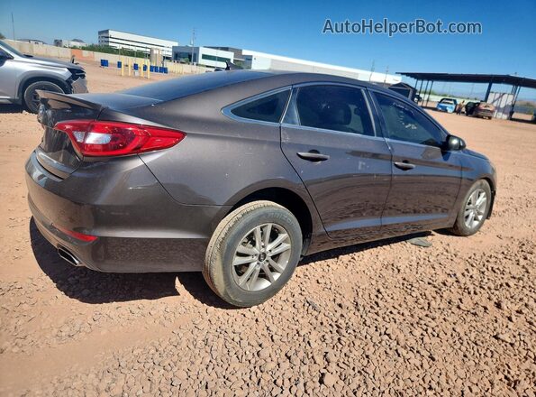 5NPE24AF4GH386106 2016 HYUNDAI SONATA Charcoal Задня права чверть