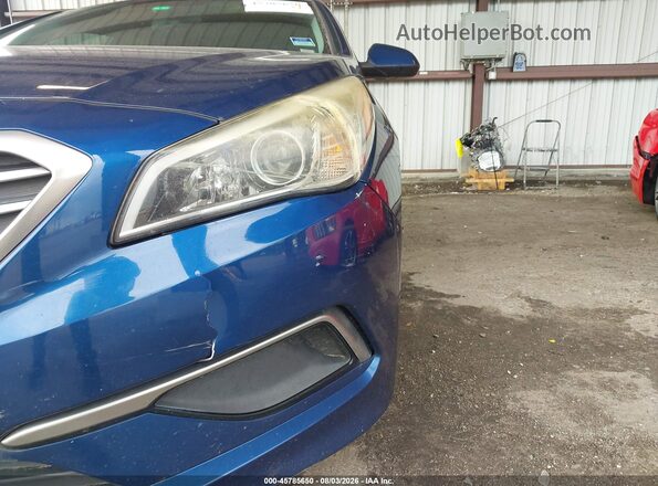 5NPE24AF4GH391774 2016 HYUNDAI SONATA Blue 