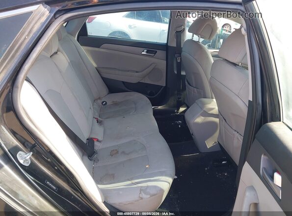5NPE24AF4GH395467 2016 HYUNDAI SONATA Black VIN კოდის სტიკერის ხედი