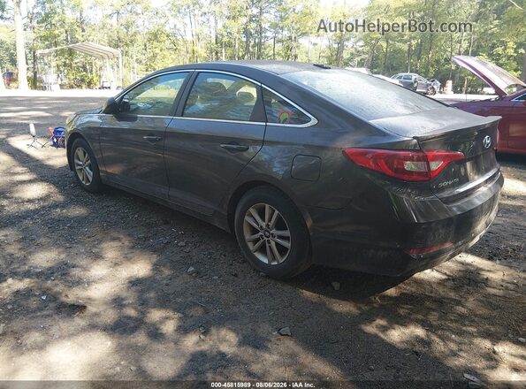 5NPE24AF4HH472176 2017 HYUNDAI SONATA Коричневый Задняя левая четверть