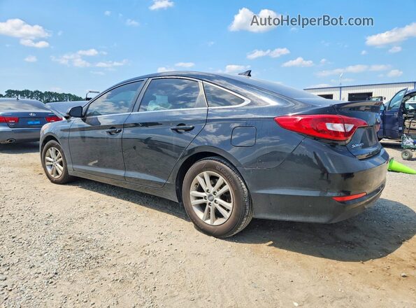 5NPE24AF4HH529329 2017 HYUNDAI SONATA Черный Задняя левая четверть