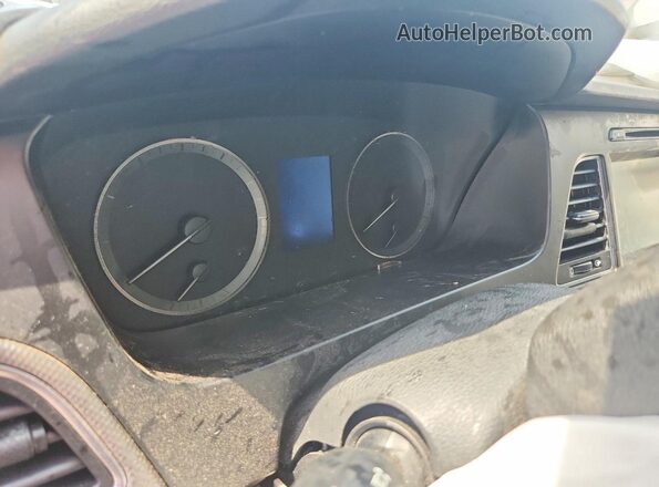 5NPE24AF4HH529329 2017 HYUNDAI SONATA Черный Вид щитка приборов
