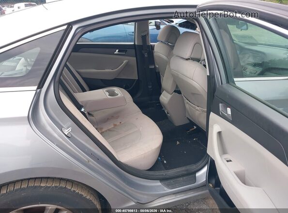 5NPE24AF4HH545868 2017 HYUNDAI SONATA Silver VIN sticker view