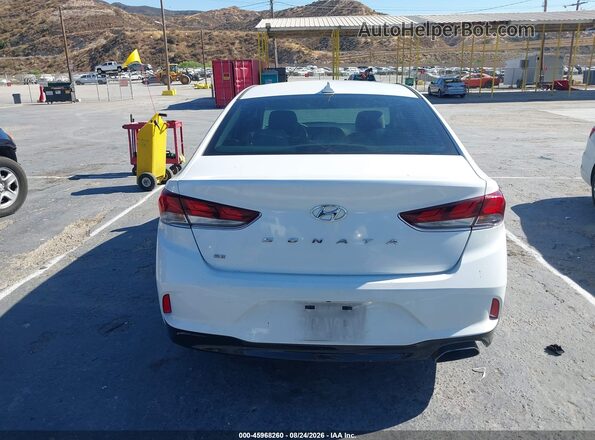 5NPE24AF4JH607825 2018 HYUNDAI SONATA Белый 
