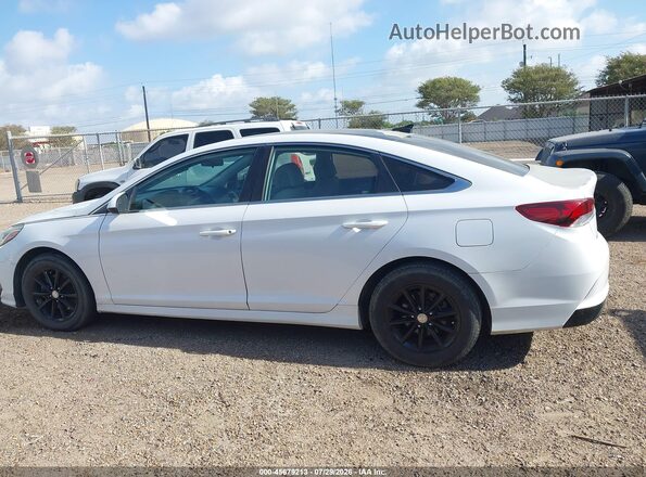5NPE24AF4JH658371 2018 HYUNDAI SONATA Белый Панорамный вид салона 360°