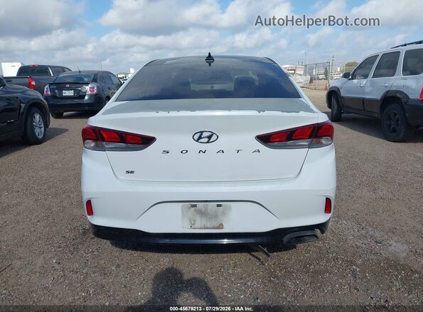 5NPE24AF4JH658371 2018 HYUNDAI SONATA Белый 