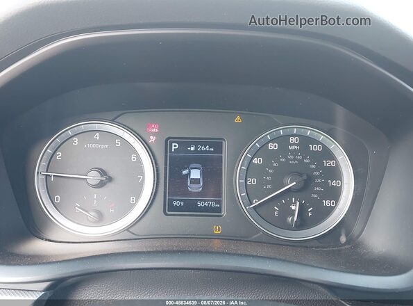 5NPE24AF4JH672996 2018 HYUNDAI SONATA White უკანა სავარძლების ხედი