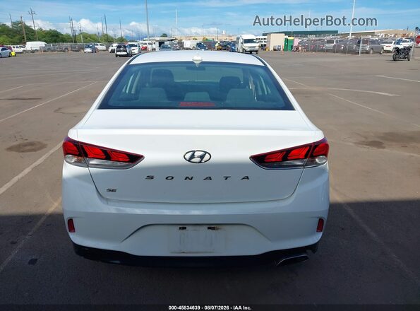 5NPE24AF4JH672996 2018 HYUNDAI SONATA White 