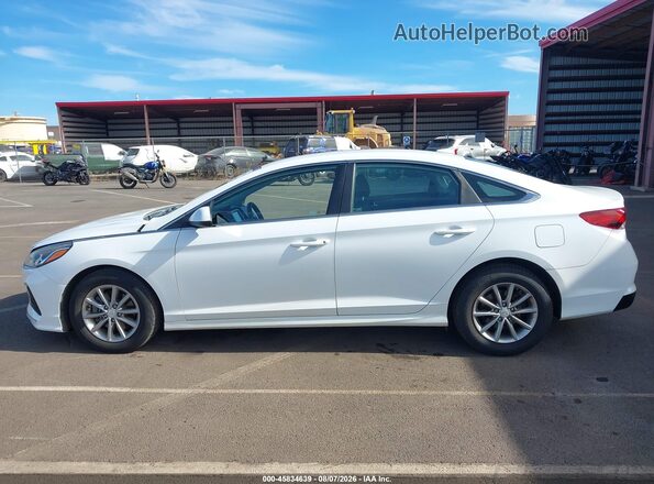 5NPE24AF4JH672996 2018 HYUNDAI SONATA White 