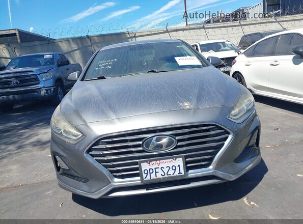 5NPE24AF4JH675977 2018 HYUNDAI SONATA Gray Vista del cuadro de instrumentos