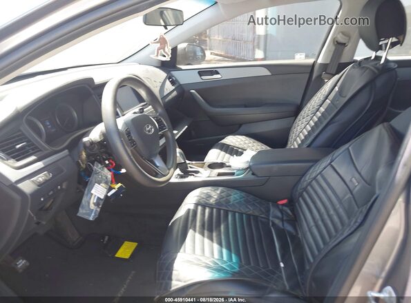 5NPE24AF4JH675977 2018 HYUNDAI SONATA Gray 