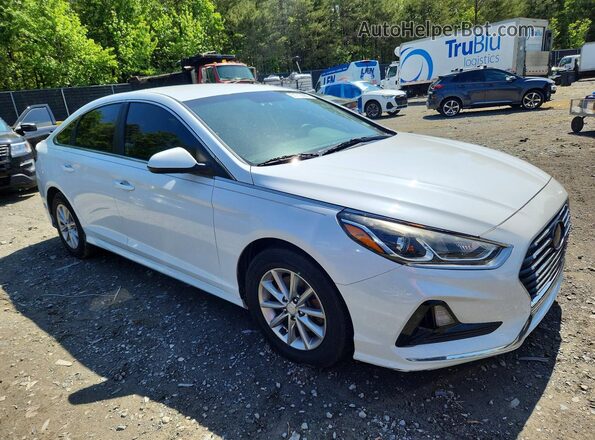 5NPE24AF4JH694030 2018 HYUNDAI SONATA White წინა მარჯვენა