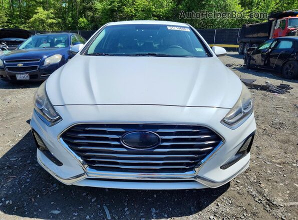 5NPE24AF4JH694030 2018 HYUNDAI SONATA White წინა ხედი