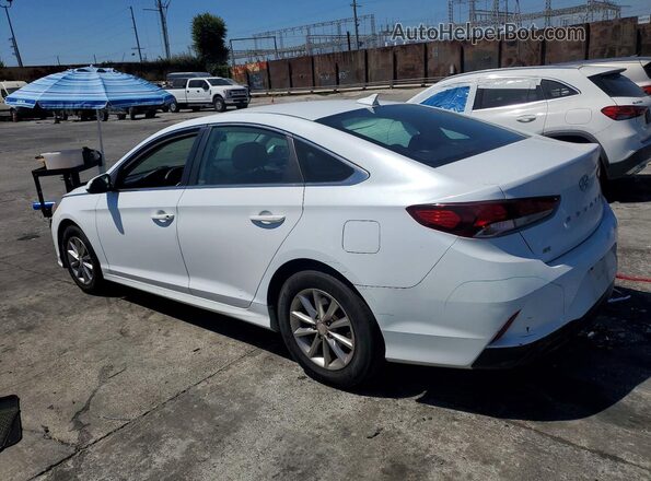 5NPE24AF4KH730090 2019 HYUNDAI SONATA Белый Задняя левая четверть