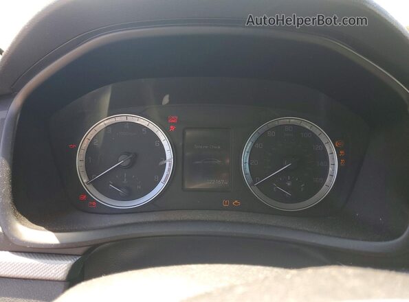 5NPE24AF4KH730090 2019 HYUNDAI SONATA Белый Вид щитка приборов