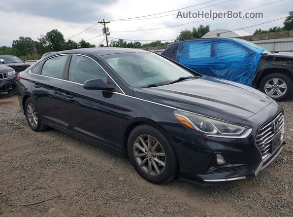 5NPE24AF4KH737038 2019 HYUNDAI SONATA Black Delantero derecho