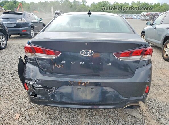 5NPE24AF4KH737038 2019 HYUNDAI SONATA Black Vista trasera