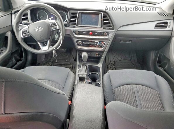 5NPE24AF4KH737038 2019 HYUNDAI SONATA Black Vista del salpicadero
