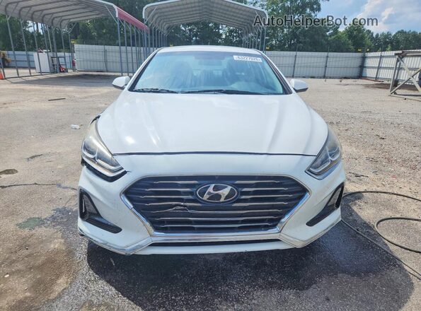 5NPE24AF4KH746306 2019 HYUNDAI SONATA White Вид спереду