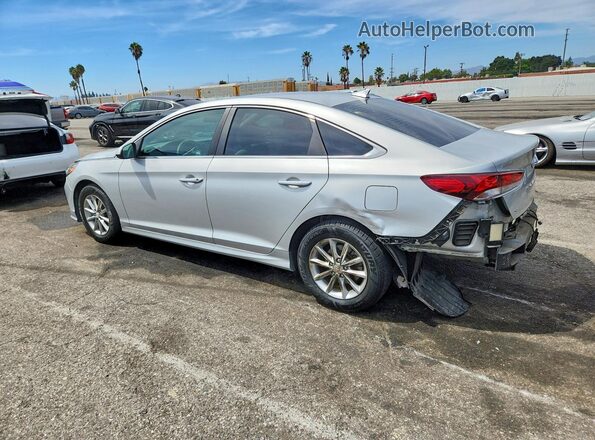 5NPE24AF4KH767463 2019 HYUNDAI SONATA Silver Задня ліва чверть
