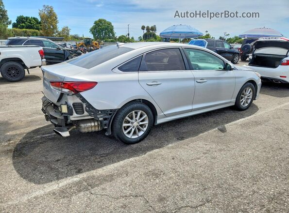 5NPE24AF4KH767463 2019 HYUNDAI SONATA Silver Задня права чверть