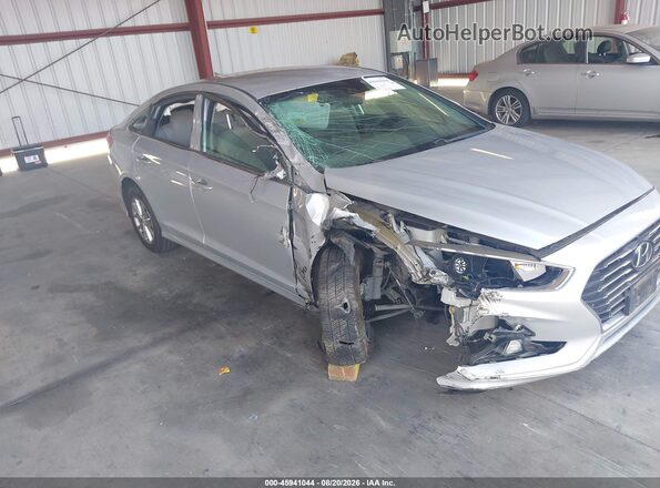 5NPE24AF4KH800834 2019 HYUNDAI SONATA Silver წინა ხედი