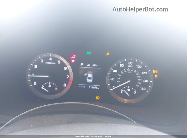 5NPE24AF4KH800834 2019 HYUNDAI SONATA Silver უკანა სავარძლების ხედი