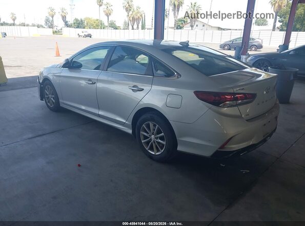 5NPE24AF4KH800834 2019 HYUNDAI SONATA Silver უკანა მარცხენა