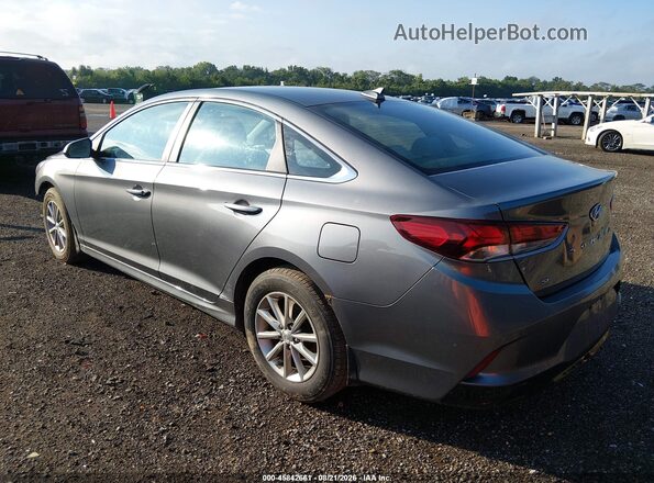 5NPE24AF4KH814877 2019 HYUNDAI SONATA Gray Tył lewy