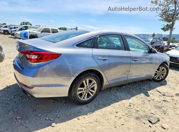 5NPE24AF5GH269358 2016 HYUNDAI SONATA Silver Задня права чверть