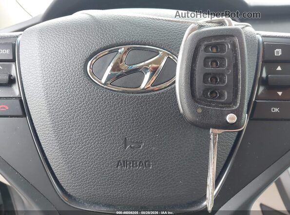5NPE24AF5GH272700 2016 HYUNDAI SONATA Black Առջևի վահանակի տեսք