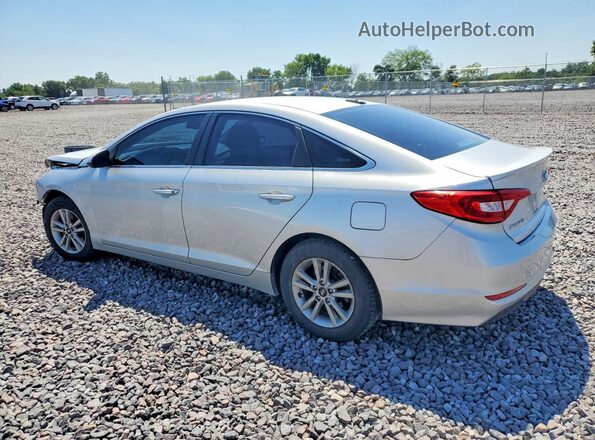 5NPE24AF5GH297337 2016 HYUNDAI SONATA Silver Задня ліва чверть