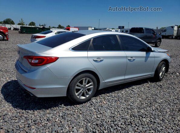 5NPE24AF5GH297337 2016 HYUNDAI SONATA Silver Задня права чверть