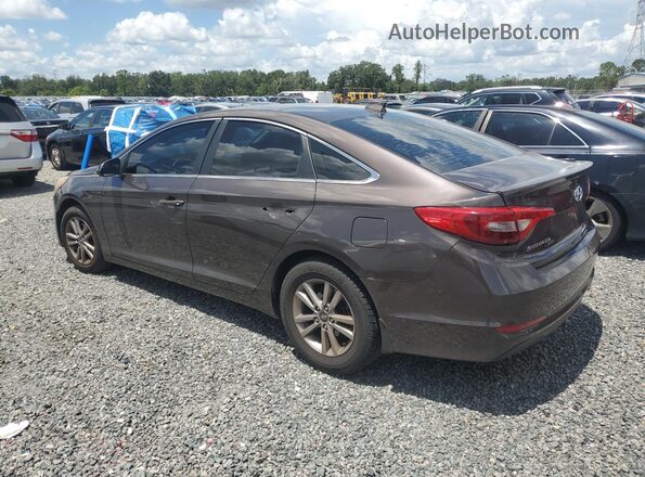 5NPE24AF5GH336217 2016 HYUNDAI SONATA Brown Tył lewy