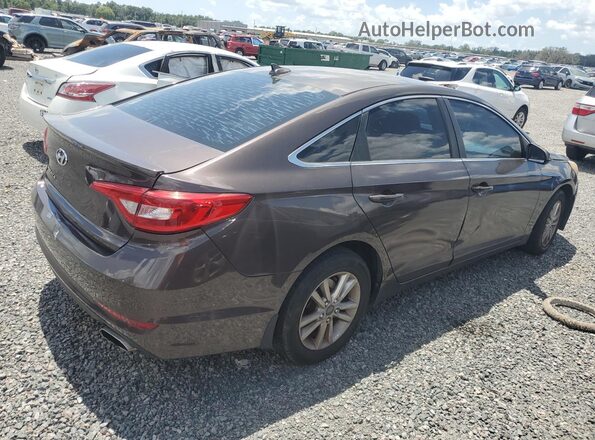 5NPE24AF5GH336217 2016 HYUNDAI SONATA Brown Tył prawy